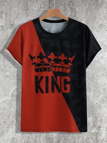 Block Letter King *hit graphic tee - What's Your Chic