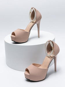 Kisses in the Sky peep toe platform - What's Your Chic